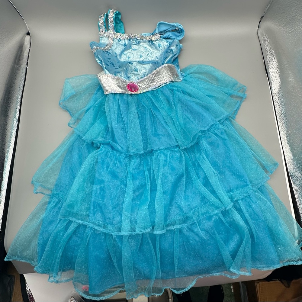 Disney Princess Frozen Elsa Dress Pretend Play, Dress Up